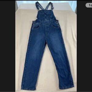 FREE PEOPLE OVERALLS MEDIUM